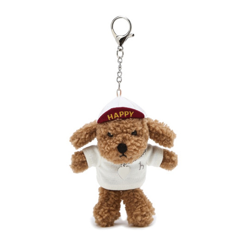 [IVE リズ,アンユジン着用]Bling Puppy Dog Keyring
