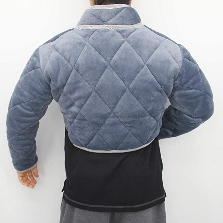 肩あて あったか 肩かけ フランネル 生地 防寒 肩当て 寝具 男女兼用 メンズ レディース( XL)