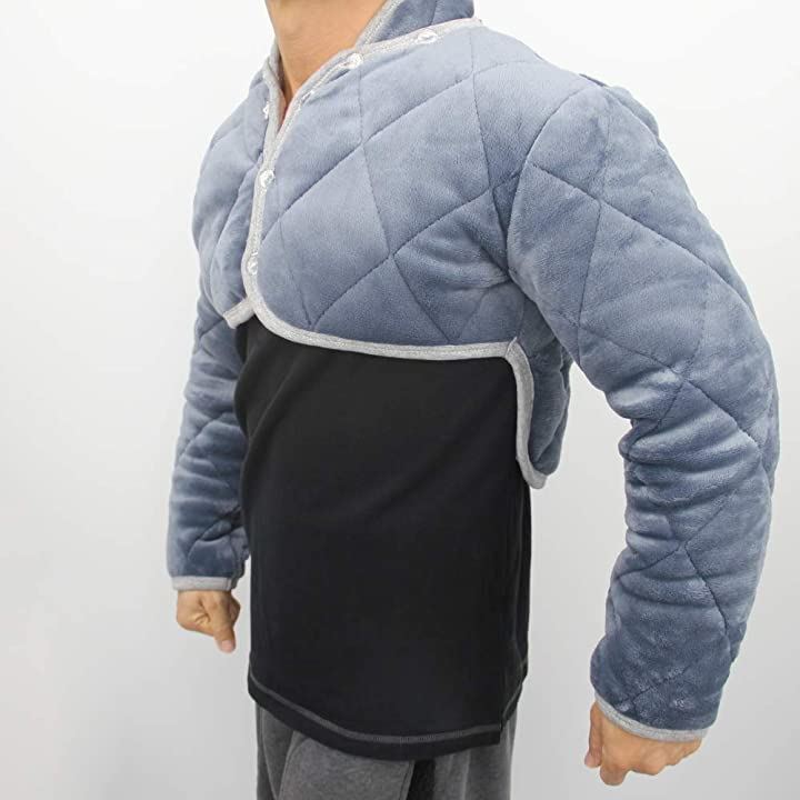 肩あて あったか 肩かけ フランネル 生地 防寒 肩当て 寝具 男女兼用 メンズ レディース( XL)