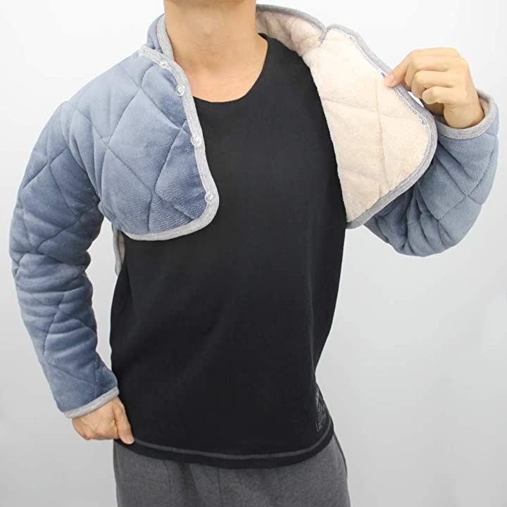 肩あて あったか 肩かけ フランネル 生地 防寒 肩当て 寝具 男女兼用 メンズ レディース( XL)