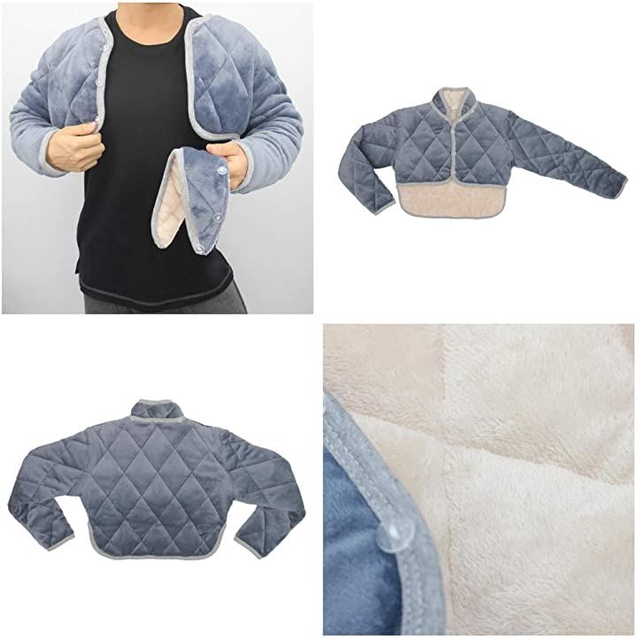 肩あて あったか 肩かけ フランネル 生地 防寒 肩当て 寝具 男女兼用 メンズ レディース( XL)