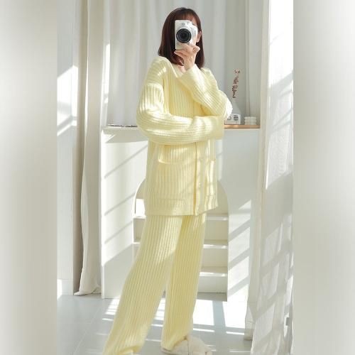 【グラシア】 ルームウェア モコモコ パジャマ 部屋着 シック シルエット シンプル セットアップ ふんわり ベーシック ポケット付き すっきり リブ編み 大人 ピンク イエロー ホワイト フリーサイ 【グラシア】 ルームウェア モコモコ パジャマ 部屋着 シック シルエット シンプル セットアップ ふんわり ベーシック ポケット付き すっきり リブ編み 大人 ピンク イエロー ホワイト フリーサイ