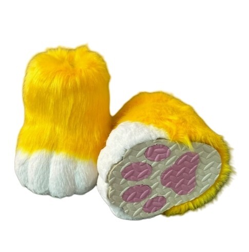 着ぐるみ ケモノ足 黄色 Mサイズ 22.5~24CM ケモノ脚 ファースーツ ケモノ fursuit ぬいぐるみ コスプレ コスチューム kigurumi 着ぐるみ ケモノ足 黄色 Mサイズ 22.5~24CM ケモノ脚 ファースーツ ケモノ fursuit ぬいぐるみ コスプレ コスチューム kigurumi