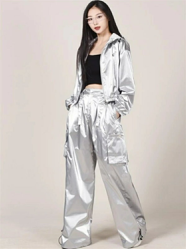 Qoo10] 今すぐ欲しい！シルバー 銀にヒップホップ