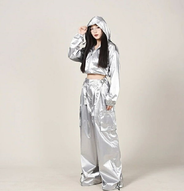 ベリーダンス セットアップ ホワイト シルバー✨ 新品】エジプト製白シルバー ベリーダンス セットアップ 新品