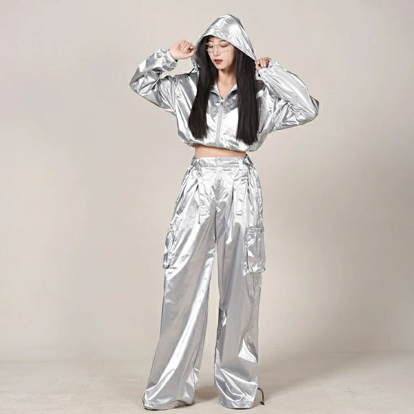 Qoo10] 今すぐ欲しい！シルバー 銀にヒップホップ