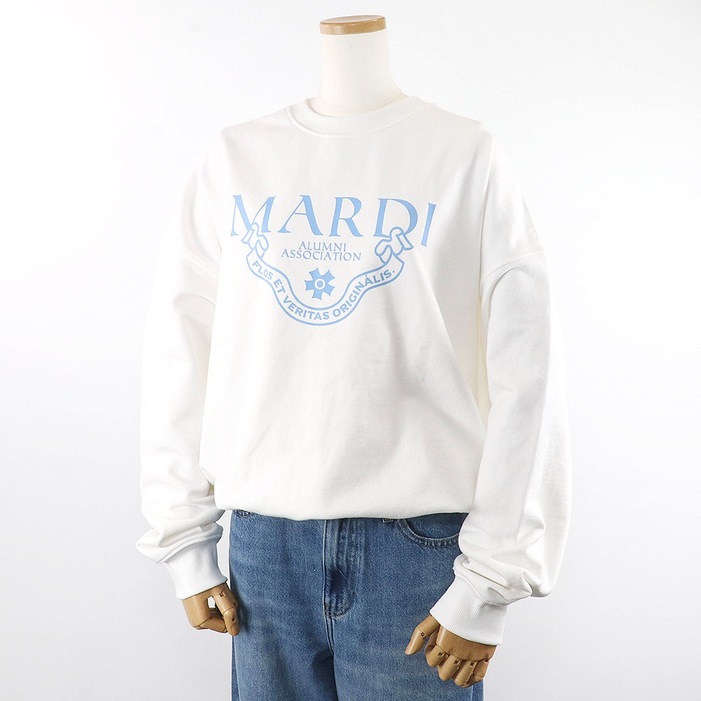 SWEATSHIRT GRAND ALUMNI CLASSIQUE WHITE SKY 長袖 レディース 韓国 ファッション アパレル SWEATSHIRT GRAND ALUMNI CLASSIQUE WHITE SKY 長袖 レディース 韓国 ファッション アパレル