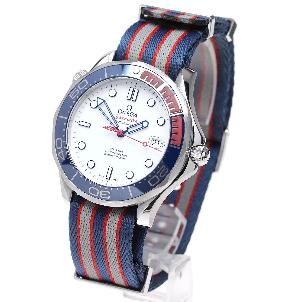 オメガ OMEGA 212.32.41.20.04.001 シーマスター300 007リミテッドエディション コマンダー 自動巻き メンズ 良品 _862590【中古】 オメガ OMEGA 212.32.41.20.04.001 シーマスター300 007リミテッドエディション コマンダー 自動巻き メンズ 良品 _862590【中古】