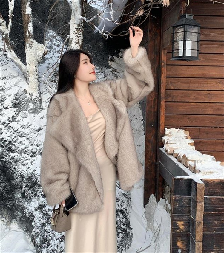 激安セール スリム コート 暖かい 厚手 おしゃれな 毛皮のコート ホットガールスタイル あったか ゆったりする ファー毛皮 トレンド