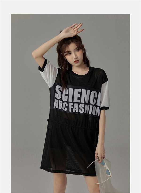 水着 タンキニ レディース 体型カバー 中学生 高校生 3点セット ワンピース ラッシュガード ママ水着 セパレート 10代 スポーティー 韓国 小胸 二の腕カバー 露出控えめ プール 女の子 20代