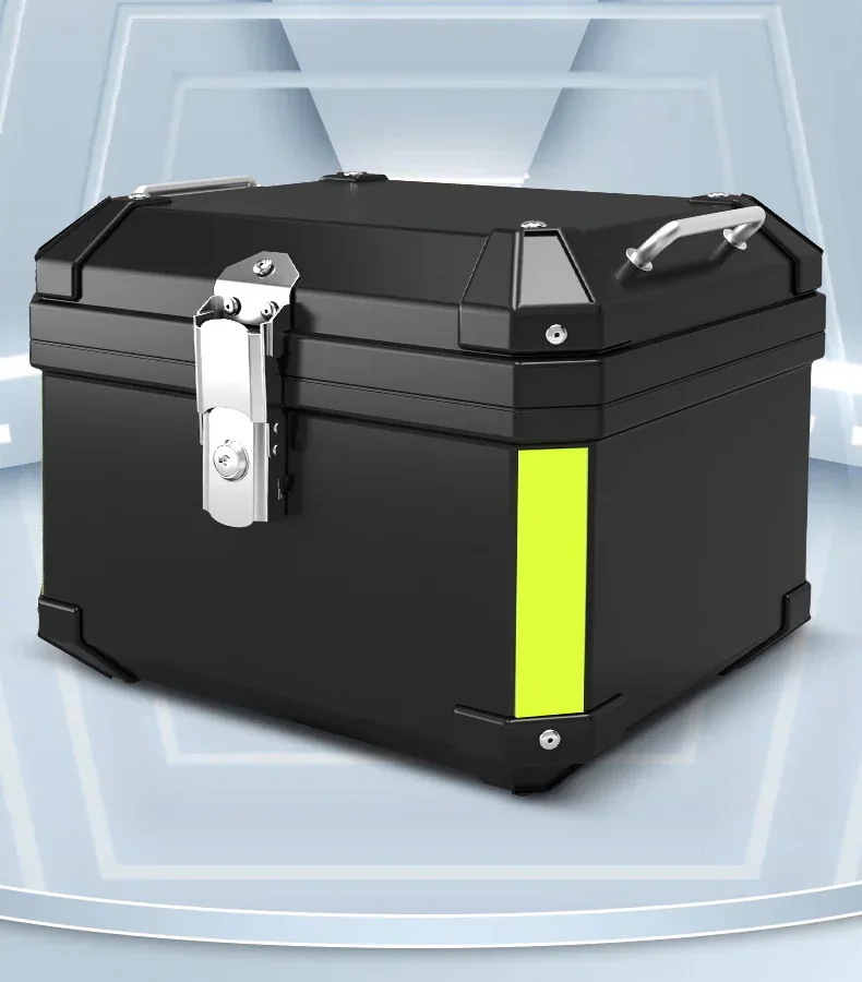 バイク リアボックス バイクボックス 大容量 45L バイクキャリー 反射テープ ヘルメット 盗難防止ロック トップケース1325 バイク リアボックス バイクボックス 大容量 45L バイクキャリー 反射テープ ヘルメット 盗難防止ロック トップケース1325