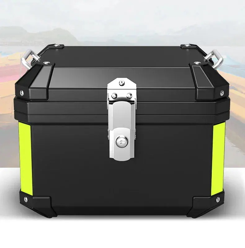 バイク リアボックス バイクボックス 大容量 45L バイクキャリー 反射テープ ヘルメット 盗難防止ロック トップケース1325 バイク リアボックス バイクボックス 大容量 45L バイクキャリー 反射テープ ヘルメット 盗難防止ロック トップケース1325