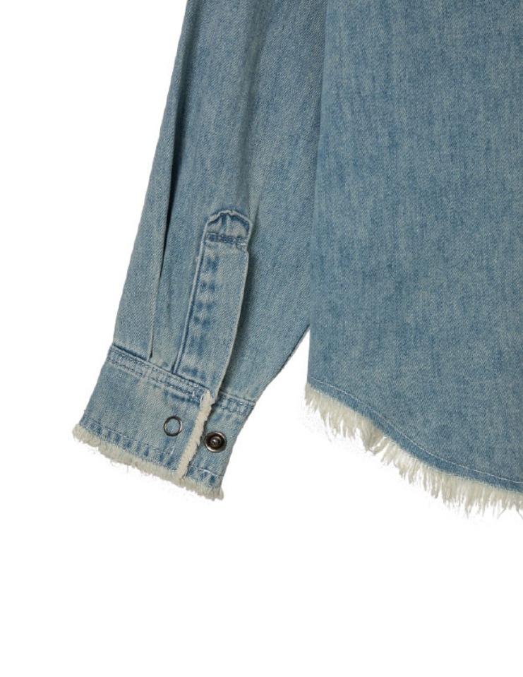 【aeae】 WESTERN DENIM SHIRTS : LIGHT BLUE 【aeae】 WESTERN DENIM SHIRTS : LIGHT BLUE