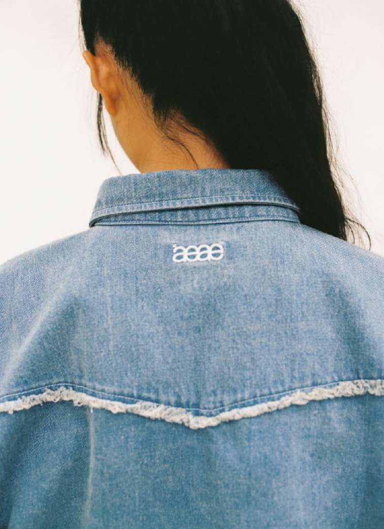 【aeae】 WESTERN DENIM SHIRTS : LIGHT BLUE 【aeae】 WESTERN DENIM SHIRTS : LIGHT BLUE