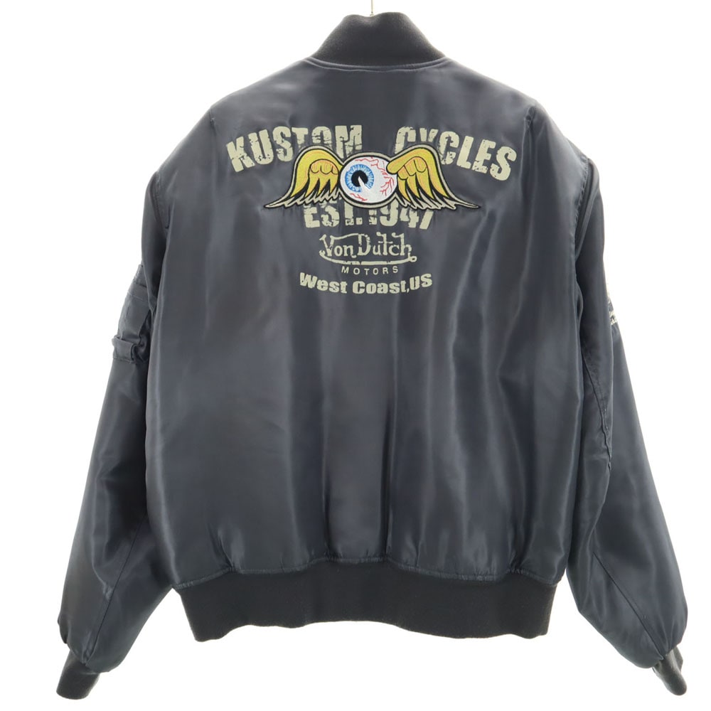 Von Dutch MOTORSライダースジャケット ファイト ジャケット × Von