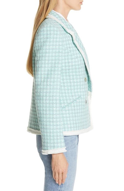 ヘレンベーマン レディース ジャケット・ブルゾン アウター Helene Berman Fringe Trim Tweed Jacket ヘレンベーマン レディース ジャケット・ブルゾン アウター Helene Berman Fringe Trim Tweed Jacket