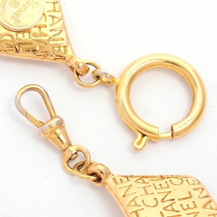 シャネル マドモアゼル スクエア ゴールドカラー 【ネックレス】 シャネル マドモアゼル スクエア ゴールドカラー 【ネックレス】