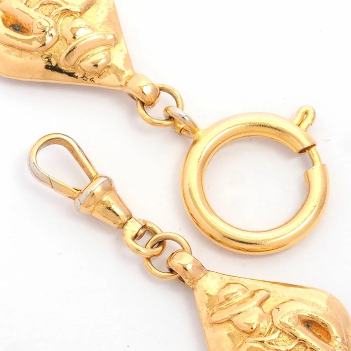 シャネル マドモアゼル スクエア ゴールドカラー 【ネックレス】 シャネル マドモアゼル スクエア ゴールドカラー 【ネックレス】