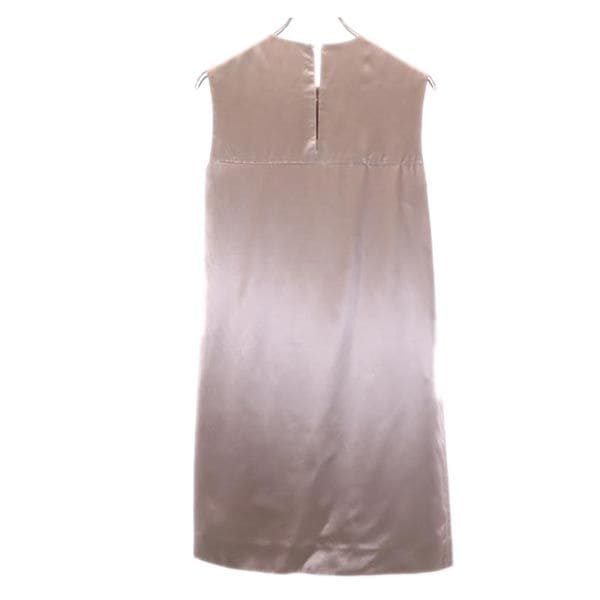イタリア製 ノースリーブ ワンピース 40 ピンク系 レディース イタリア製 ノースリーブ ワンピース 40 ピンク系 レディース