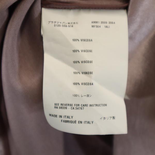 イタリア製 ノースリーブ ワンピース 40 ピンク系 レディース イタリア製 ノースリーブ ワンピース 40 ピンク系 レディース