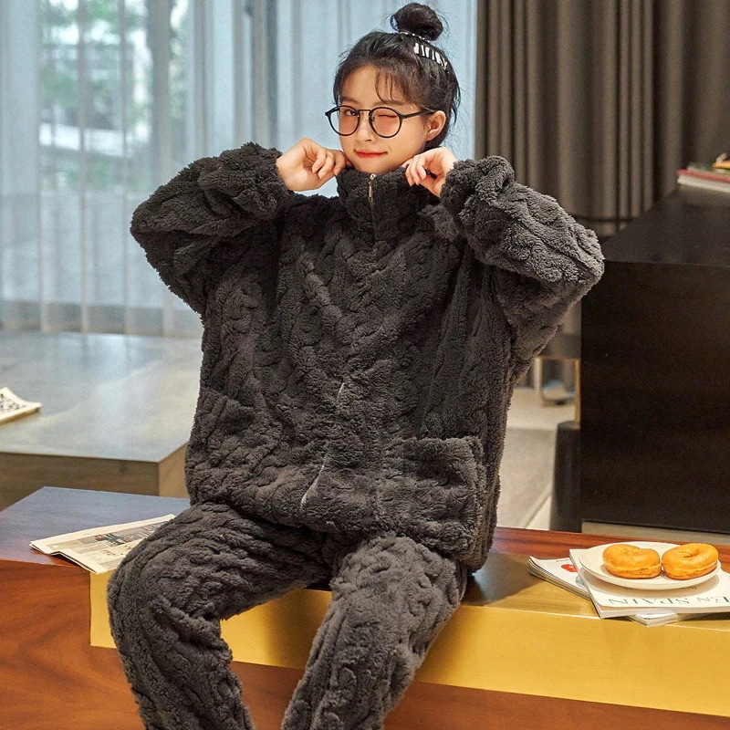 ペアパジャマ フランネル 前開き モコモコ ペアパジャマ カップル 秋冬 プレゼント 冬 ペアパジャマ フランネル 前開き モコモコ ペアパジャマ カップル 秋冬 プレゼント 冬