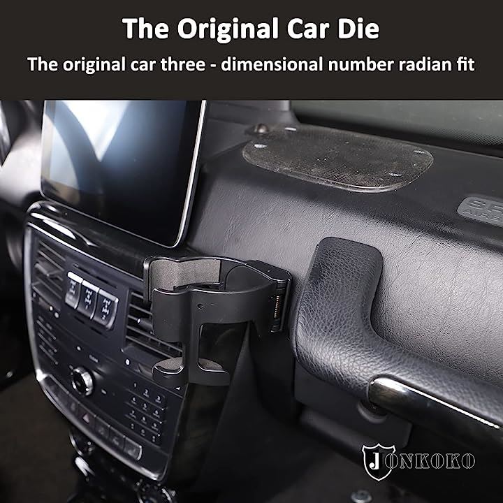 携帯電話ホルダー スマホホルダー 車載ホルダー 取り付け簡単 スマホマウント ウォーターカップホルダー( 黒い)