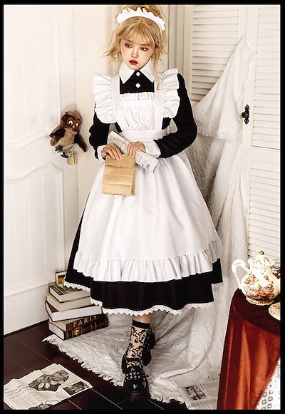 新作日本製 Lady Lazy メイド ウェイトレス : レディース服 超激得新作