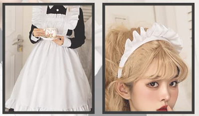 新作日本製 Lady Lazy メイド ウェイトレス : レディース服 超激得新作