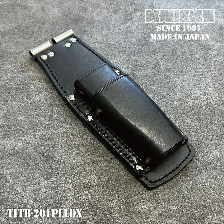 [即日出荷] ニックス チェーン式親子2段式ペンチホルダー LLタイプ TITプレート補強入り ブラック KNICKS /nx-titb-201plldx