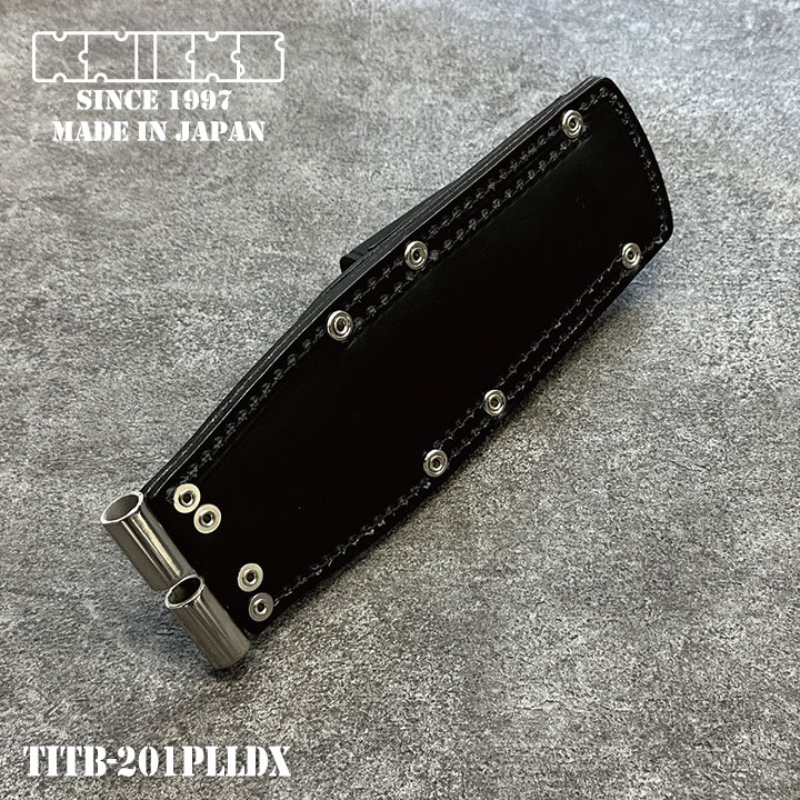 [即日出荷] ニックス チェーン式親子2段式ペンチホルダー LLタイプ TITプレート補強入り ブラック KNICKS /nx-titb-201plldx