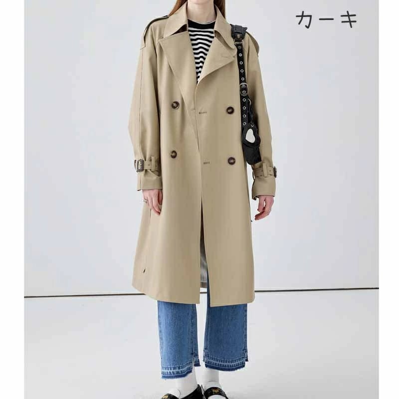 モッサニットチェスターコートアウターコートレディースロングコートモッサニット秋きれいめカジュアル大きいサイズシャーロックホームズ探偵ロング丈無地春秋冬おしゃれ