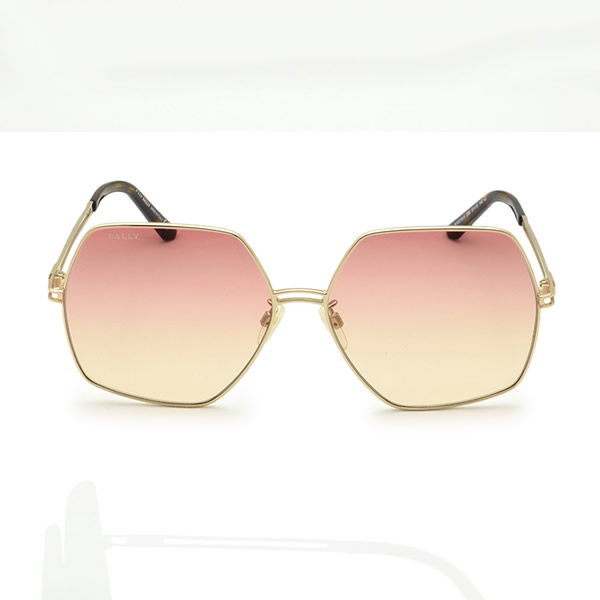サングラス BY0015-H/S 28B 61 サングラス ノーズパッド UVカット ゴールド ピンクグラデーション サングラス BY0015-H/S 28B 61 サングラス ノーズパッド UVカット ゴールド ピンクグラデーション