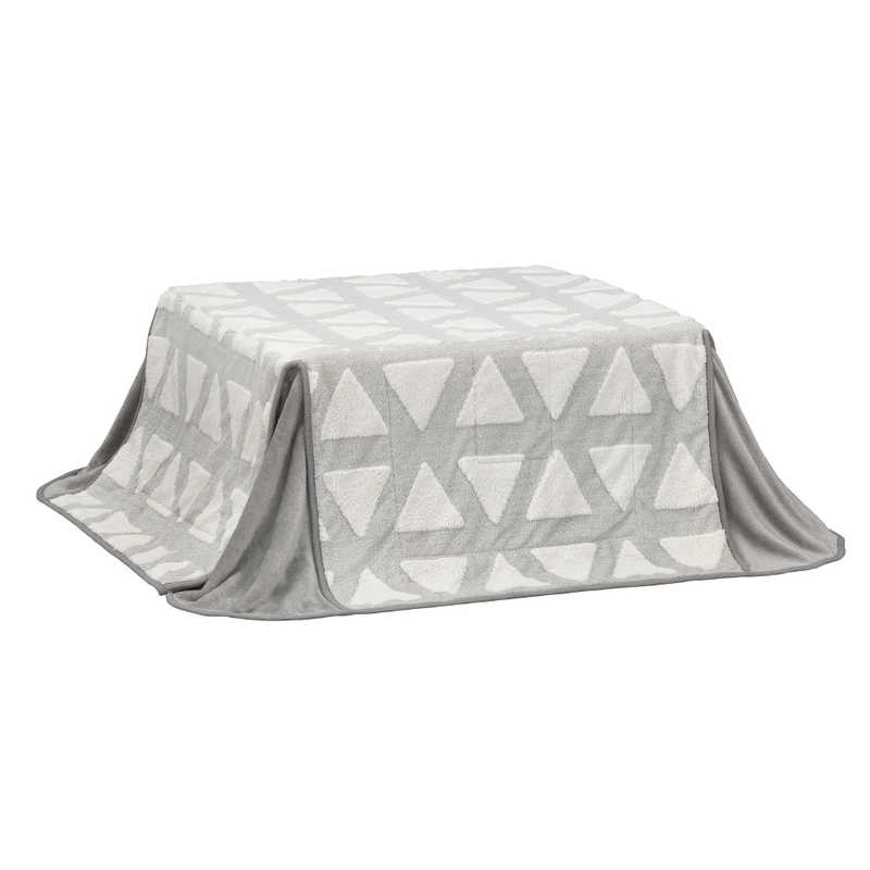 コイズミ　KOIZUMI　フラットヒーターこたつ ［約80×80cm /正方形］ 布団セット　KTR-3234FB