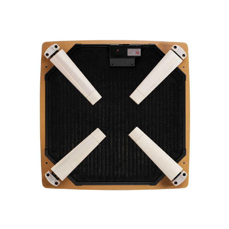 コイズミ　KOIZUMI　フラットヒーターこたつ ［約80×80cm /正方形］ 布団セット　KTR-3234FB