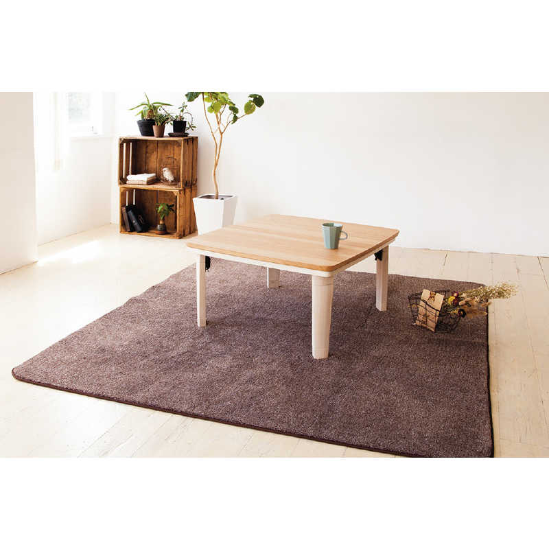 コイズミ　KOIZUMI　フラットヒーターこたつ ［約80×80cm /正方形］ 布団セット　KTR-3234FB