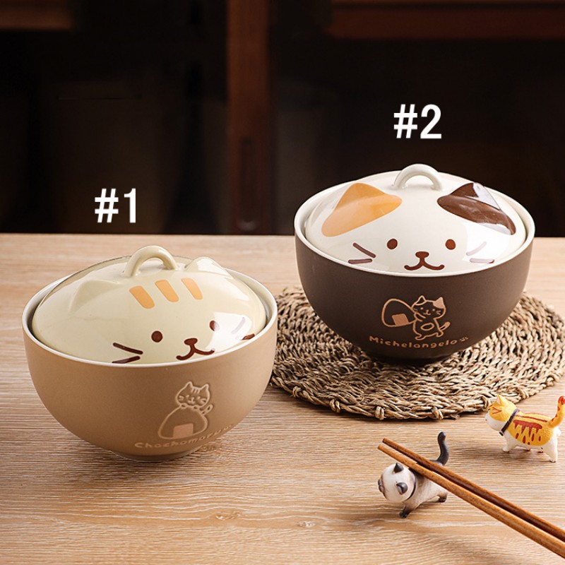 Qoo10] ラーメン どんぶり 蓋付き 550ml