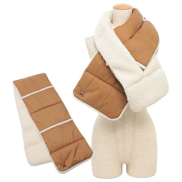 マフラー フラフ リバーシブル スカーフ ベージュ レディース W AW FLUFF REV SCARF 101015 CHE マフラー フラフ リバーシブル スカーフ ベージュ レディース W AW FLUFF REV SCARF 101015 CHE