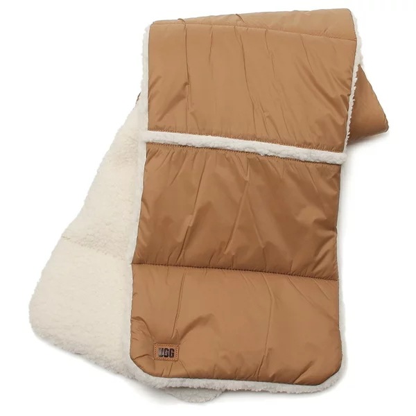 マフラー フラフ リバーシブル スカーフ ベージュ レディース W AW FLUFF REV SCARF 101015 CHE マフラー フラフ リバーシブル スカーフ ベージュ レディース W AW FLUFF REV SCARF 101015 CHE