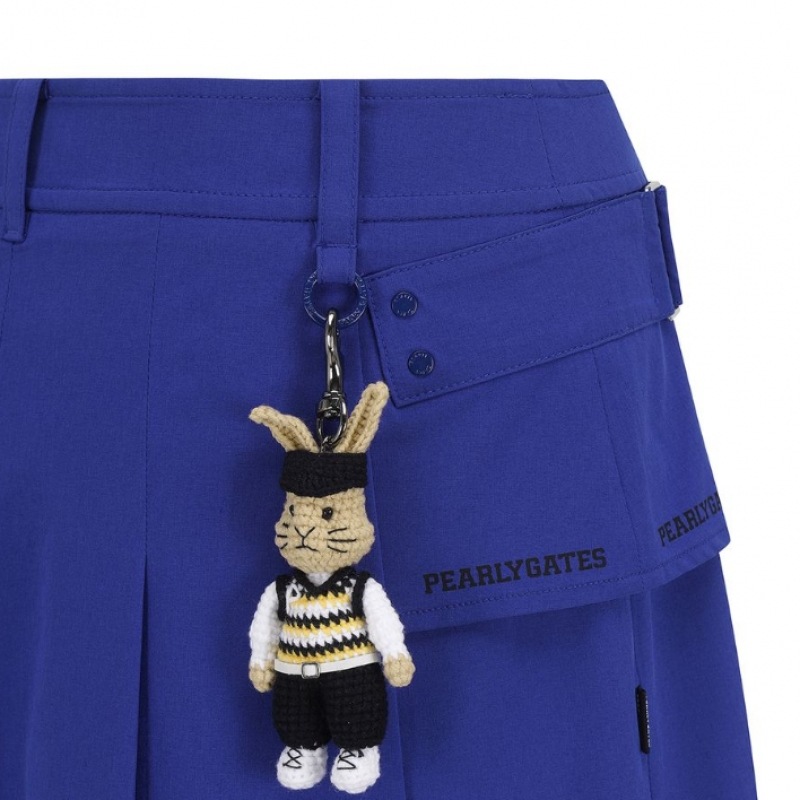 Paris Gates] レディースプリーツレイヤードキュロットスカート&バニー