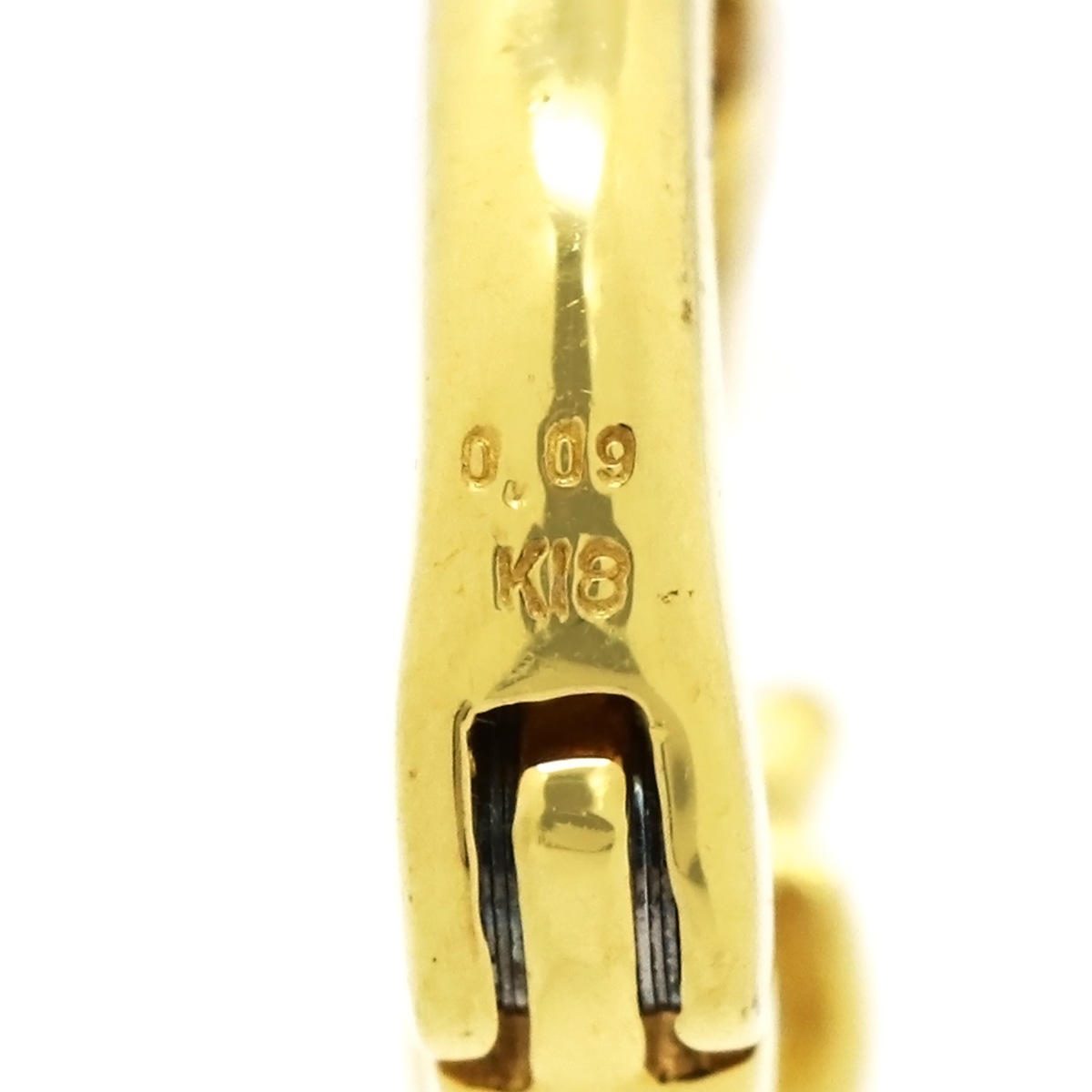 イヤリング ダイヤモンド クリップ式イヤリング K18YG ダイヤモンド イエローゴールド 750 イエローゴールド クリップ 18K 18金 【中古】