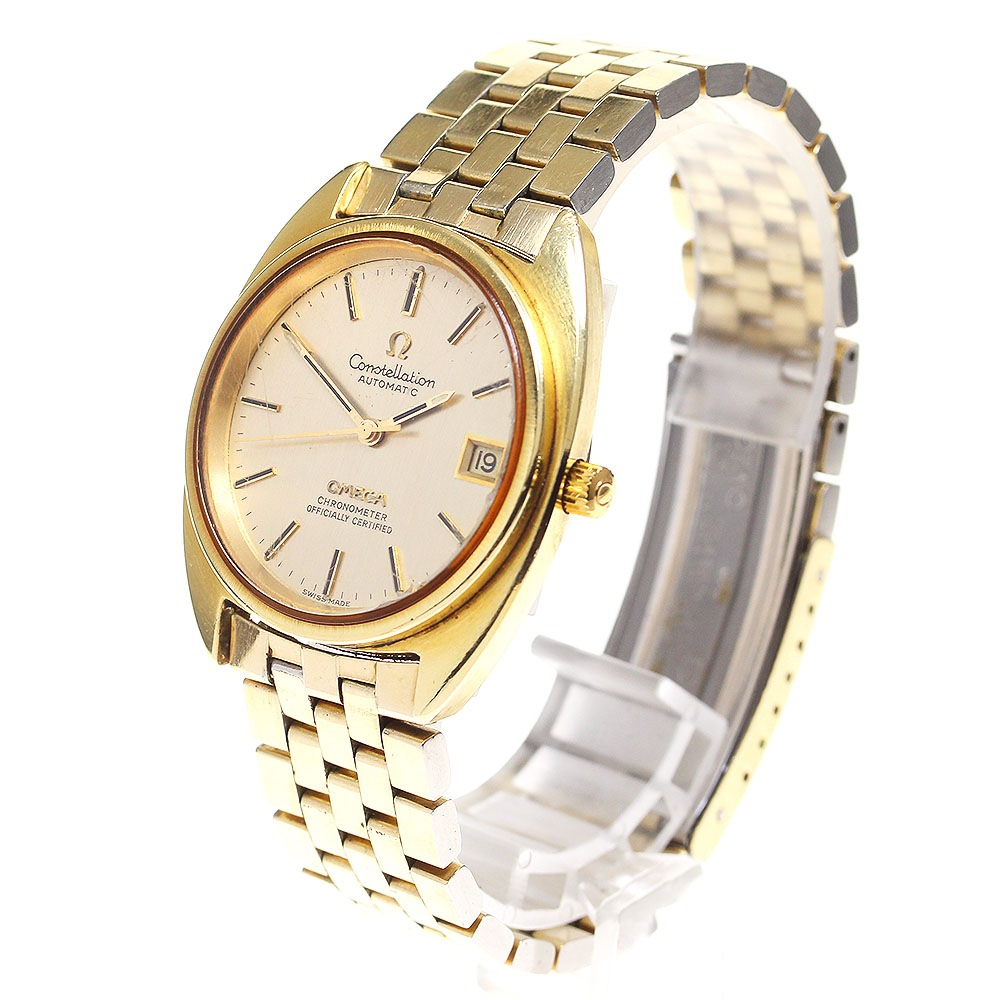 オメガ OMEGA コンステレーション デイト Cal.1011 自動巻き メンズ _830906【中古】