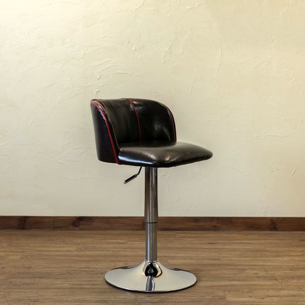 Fuga　ダイニングバーチェア　レッド Fuga ダイニングバーチェア レッド 写真 : 和風ダイニング＆バー