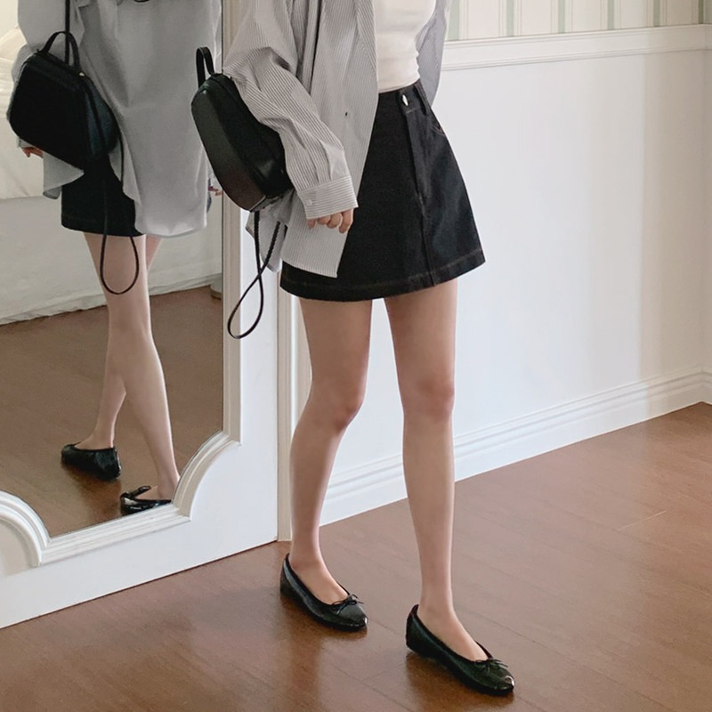 [tps0569] 韓国ファッション ベンピア コットン スカート パンツ