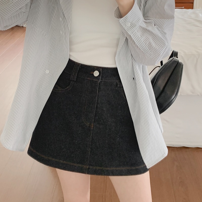 [tps0569] 韓国ファッション ベンピア コットン スカート パンツ