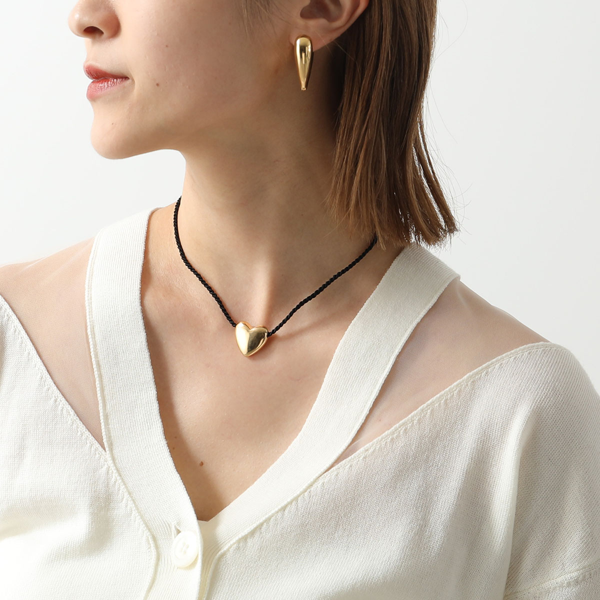 ANNIKA INEZ アニカイネズ ピアス Heart Hoops Lrg E926-LRG レディース ハート フープ アクセサリー ゴールド ANNIKA INEZ アニカイネズ ピアス Heart Hoops Lrg E926-LRG レディース ハート フープ アクセサリー ゴールド