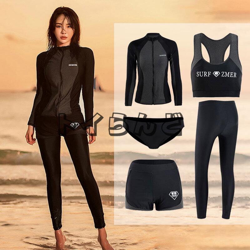 【7月の新作特典】カップル水着 2sets フィットネス水着 レディース セパレート メンズ ラッシュガード 水着 ペア カップル 水着 体型カバー お揃い セットアップ 長袖 競泳水着 練習用 大き