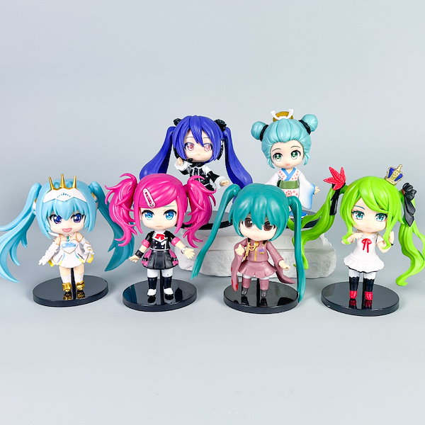Qoo10] 6 種 初音ミク 和服美少女フィギュア