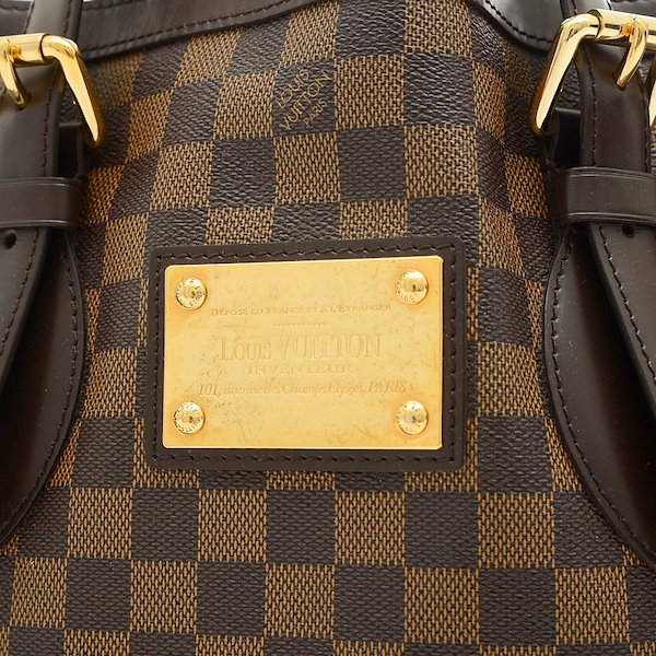 Qoo10] Louis Vuitton ルイヴィトン ダミエ ハムステッドGM