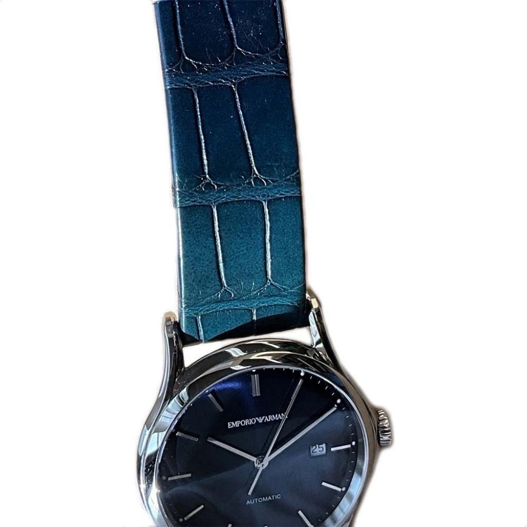 [訳ありアウトレット] エンポリオアルマーニ スイスメイド 腕時計 メンズ 日付カレンダー 自動巻き ネイビー EMPORIO ARMANI SWISS MADE CLASSIC ARS3011