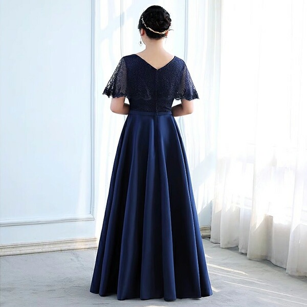 翌営業日発送ロングドレス Vネック パーティードレス ロング丈 袖あり 大きいサイズドレス 発表会 成人式 結婚式 レディース 花嫁 二次会 フォーマルドレス 演奏会 披露宴ドレス ファスナー お呼ば 翌営業日発送ロングドレス Vネック パーティードレス ロング丈 袖あり 大きいサイズドレス 発表会 成人式 結婚式 レディース 花嫁 二次会 フォーマルドレス 演奏会 披露宴ドレス ファスナー お呼ば